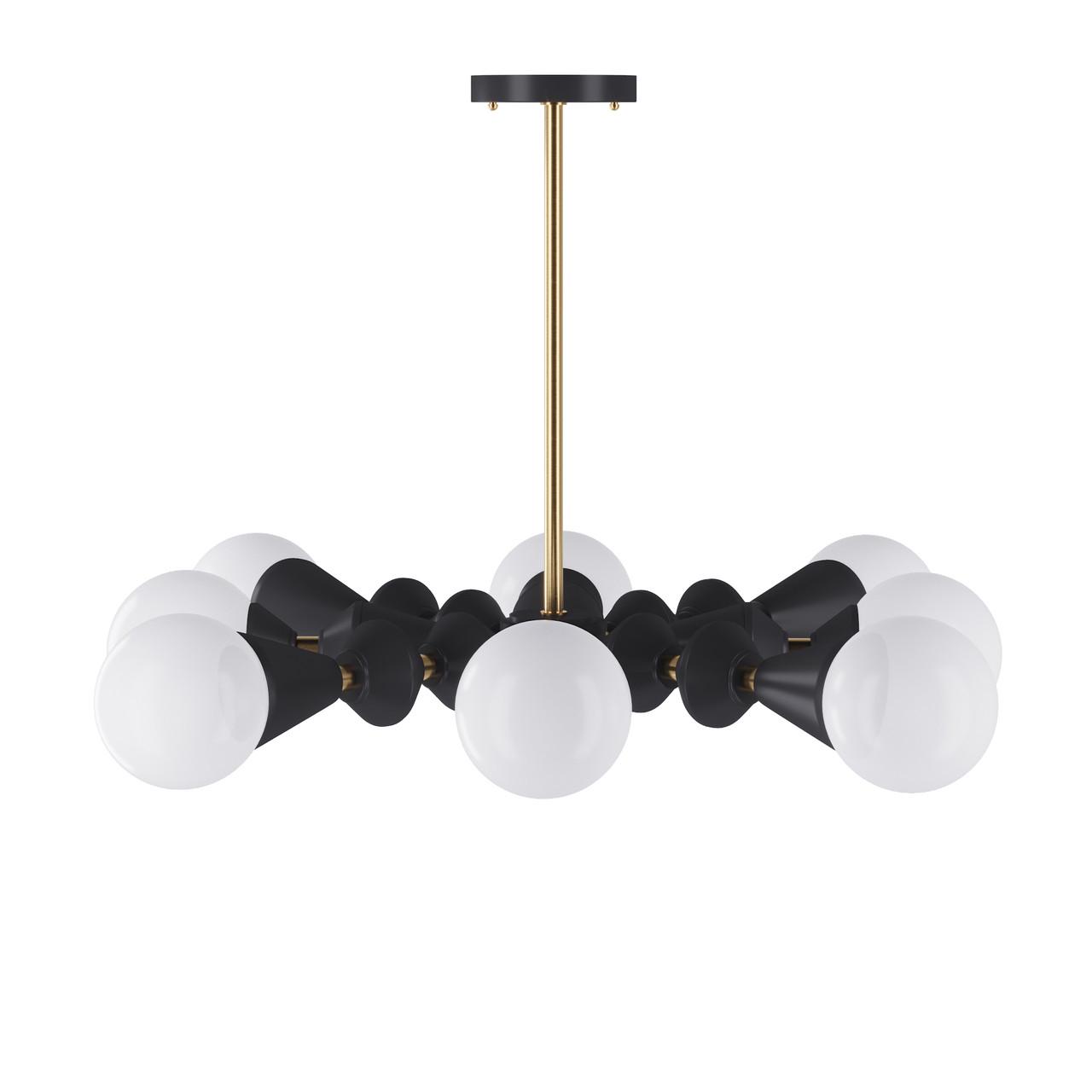 Люстра Pikart Lights Stella dome V8 Золотой/Черный (6007)