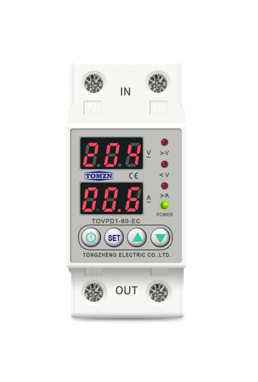 Реле напруги захисне TOMZN TOVPD1-60-EC із захистом за струмом 60А (1391959525)