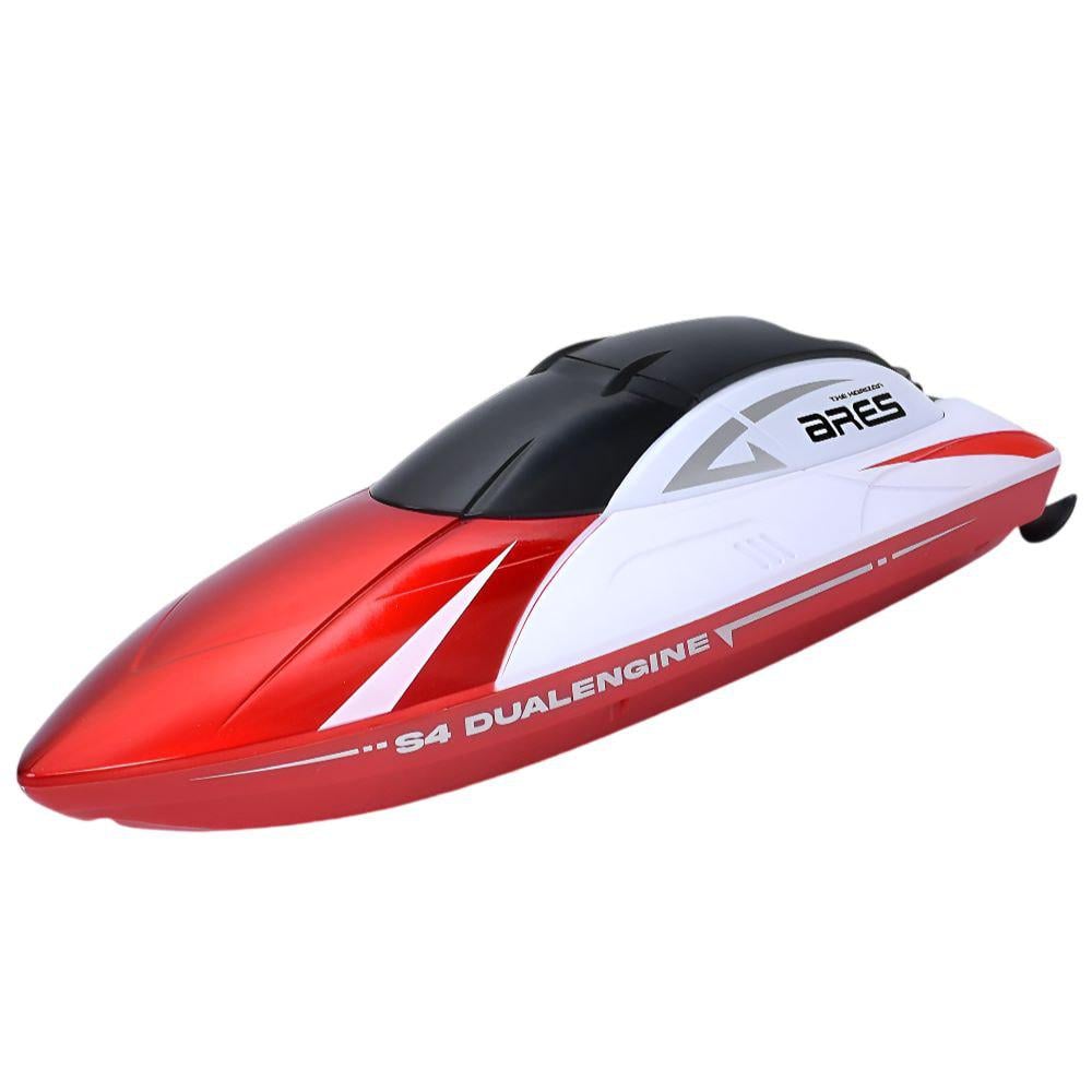 Катер радиоуправляемый 4D-S4 с USB зарядкой и светом Красный (25626939)