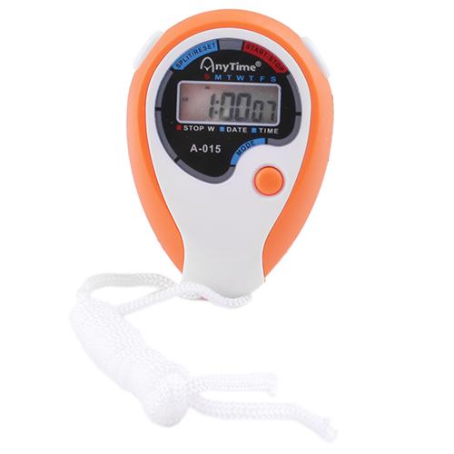 Секундомір цифровий StopWatch A-015 Orange (9875470)