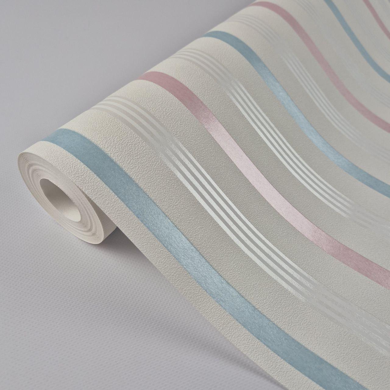 Обои виниловые на флизелине для спальни Marburg 81977 0,53х10,05 м Молочный (2785922806) - фото 3