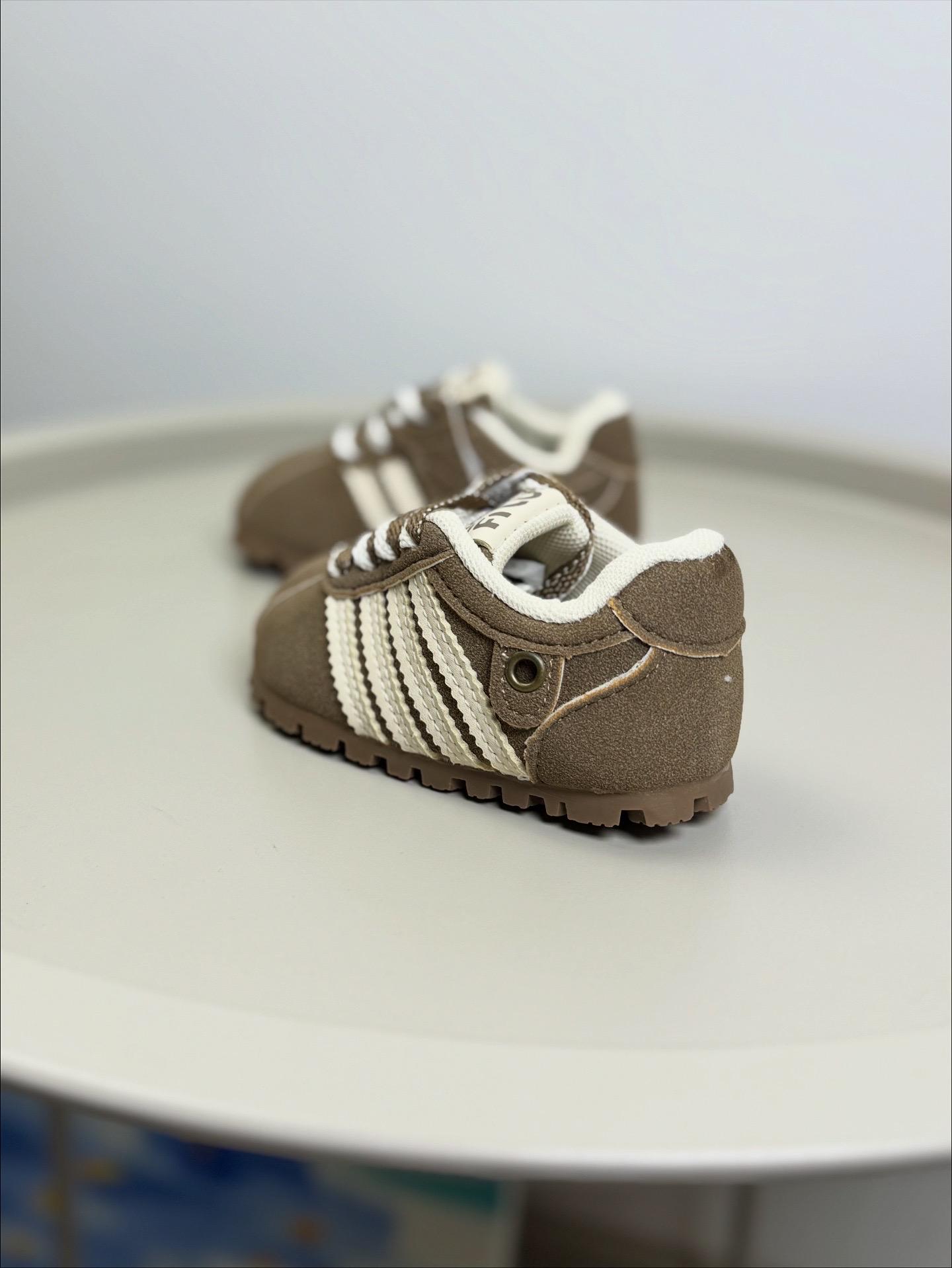 Кроссовки детские 1593 р. 18 Бежевый (29516114) - фото 5 Кроссовки детские 1593 р. 18 Бежевый (29516114) - фото 5