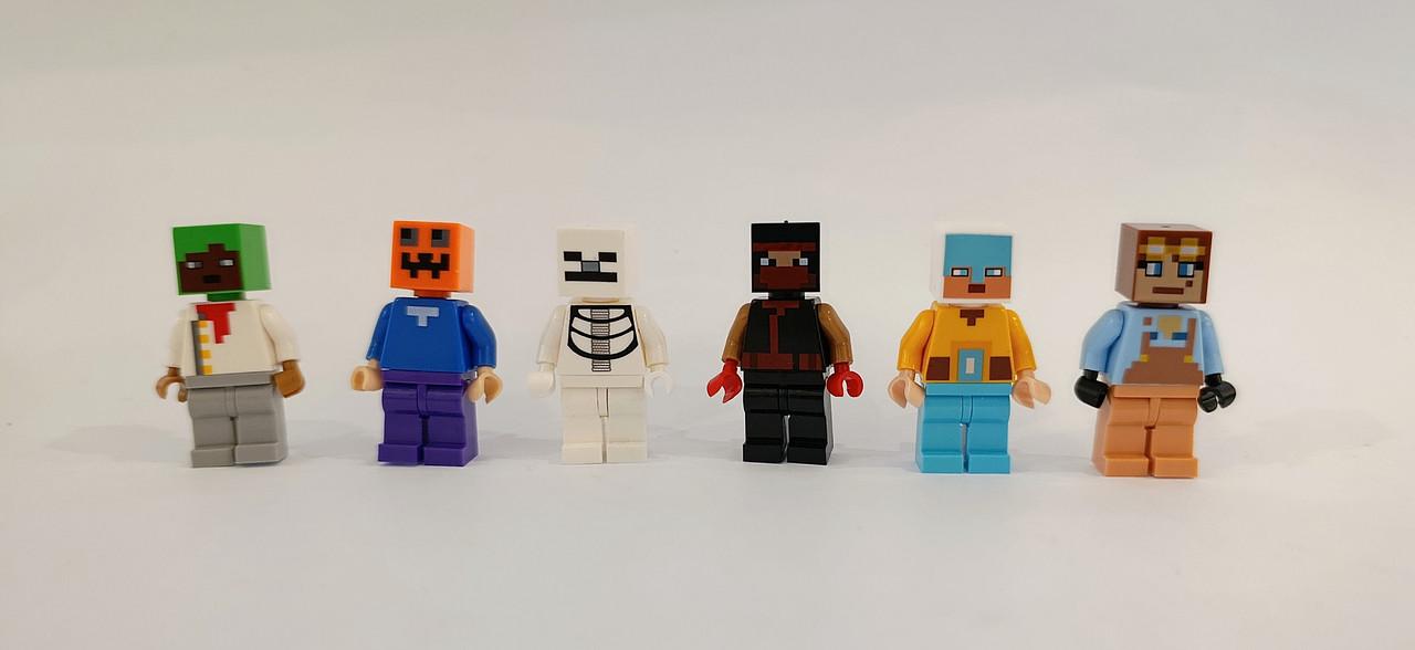 Набор фигурок Майнкрафт My world 12 шт. - фото 7