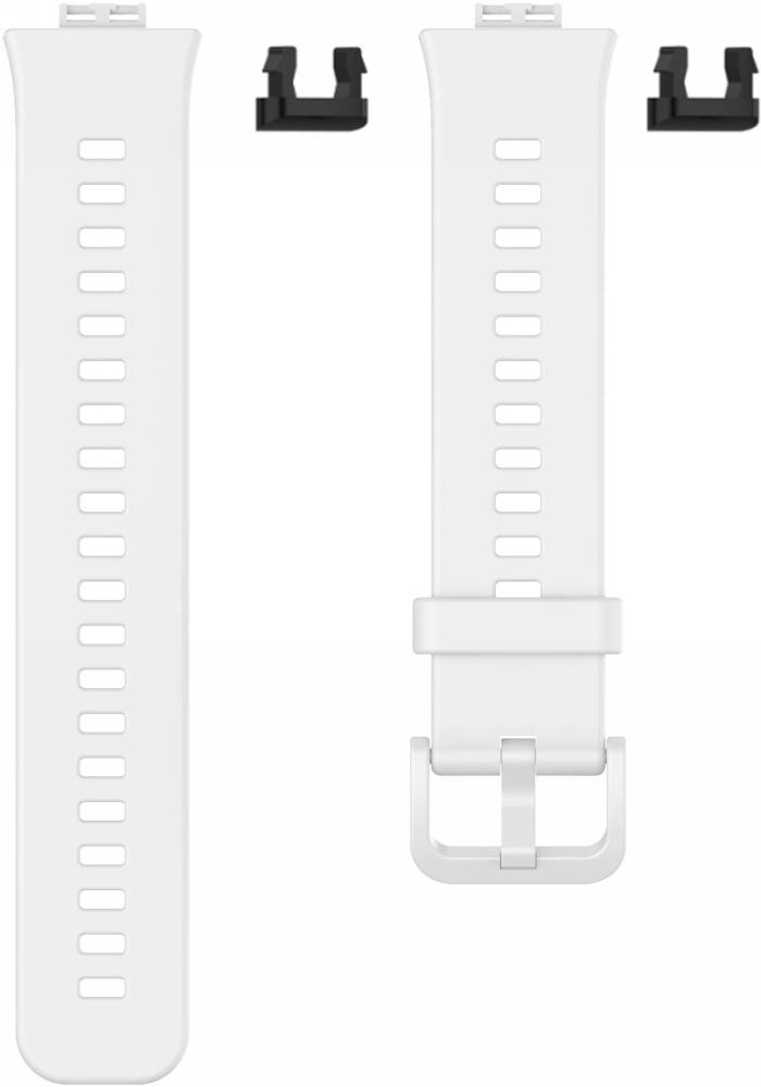 Ремешок силиконовый Jsota для Huawei Watch Fit White (18457-29) - фото 2 Ремешок силиконовый Jsota для Huawei Watch Fit White (18457-29) - фото 2