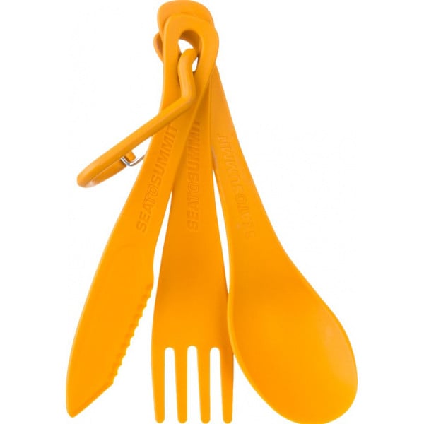 Набір столових приборів Sea to Summit Delta Cutlery Set Orange (ADCUTSETOR)