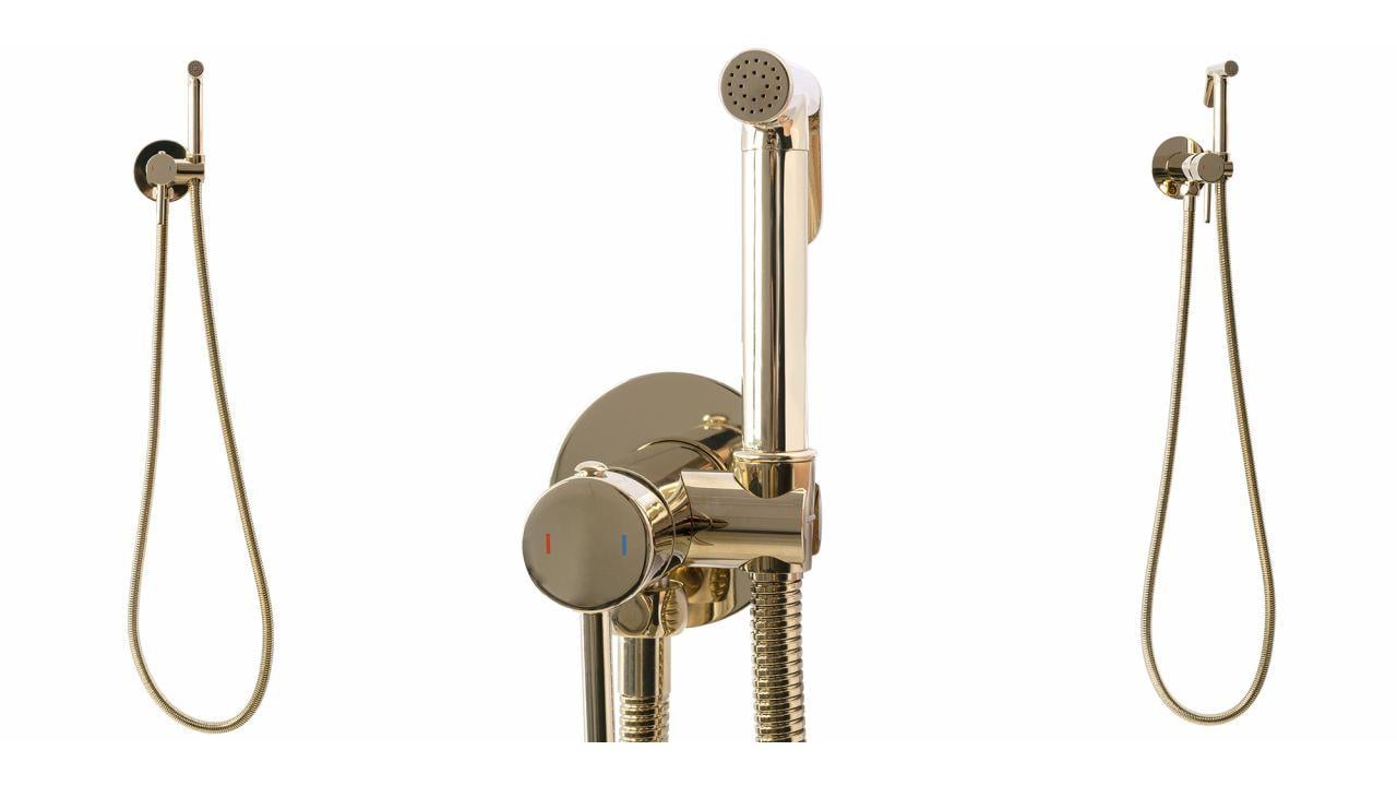 Гігієнічний душ Rea Loop Gold Золотий - фото 6 Гігієнічний душ Rea Loop Gold Золотий - фото 6