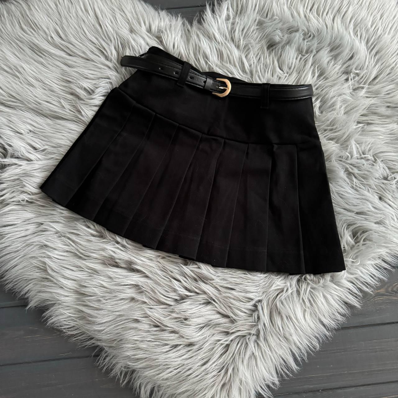 Спідниця шкільна в складку IRmAS 1168 158 см см Чорний