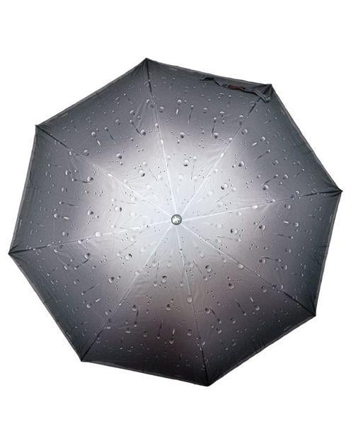 Зонтик Toprain женский полуавтомат на 8 спиц капли Серый (2056) Зонтик Toprain женский полуавтомат на 8 спиц капли Серый (2056)
