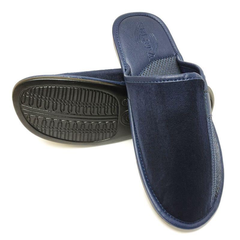 Тапочки домашние мужские БЕЛСТА 501 p. 44 28 см Синий