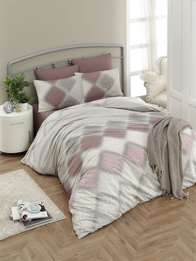 Комплект постельного белья Lighthouse Ranforce Zara 200х220 см/50х70 см 2 шт.