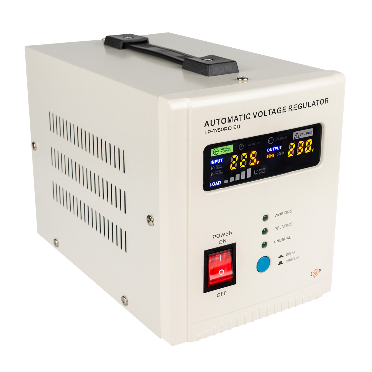 Стабілізатор напруги LP-1750RD EU 1000 Вт/7 ступ - фото 3