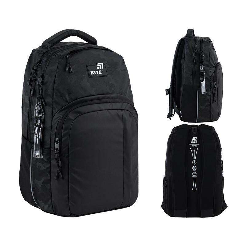 Шкільний рюкзак KITE Education teens K25-2578L-1 з ортопедичною спинкою (995307) - фото 10 Шкільний рюкзак KITE Education teens K25-2578L-1 з ортопедичною спинкою (995307) - фото 10