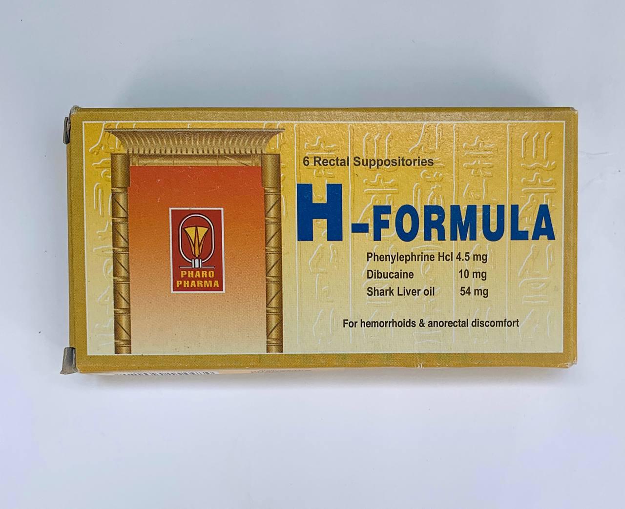 Свічки від геморою H-formula