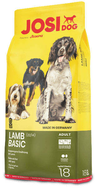 Сухой корм Josera JosiDog Lamb Basic для взрослых собак с нормальной активностью с ягненком 18 кг