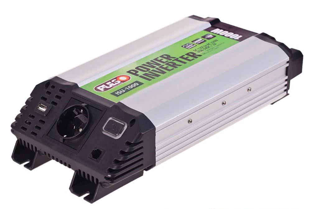 Преобразователь напряжения Pulso ISU-1000 USB-5VDC 2.0 A 1000 W 12-220 V