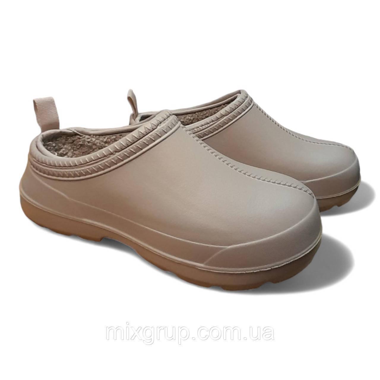 Галоши женские утепленные dagostyle р. 37 24 см Бежевый (2550217760)