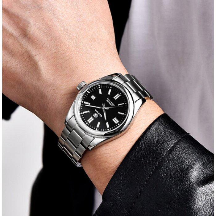 Часы наручные мужские Benyar Automatic Silver (8307) - фото 9 Часы наручные мужские Benyar Automatic Silver (8307) - фото 9