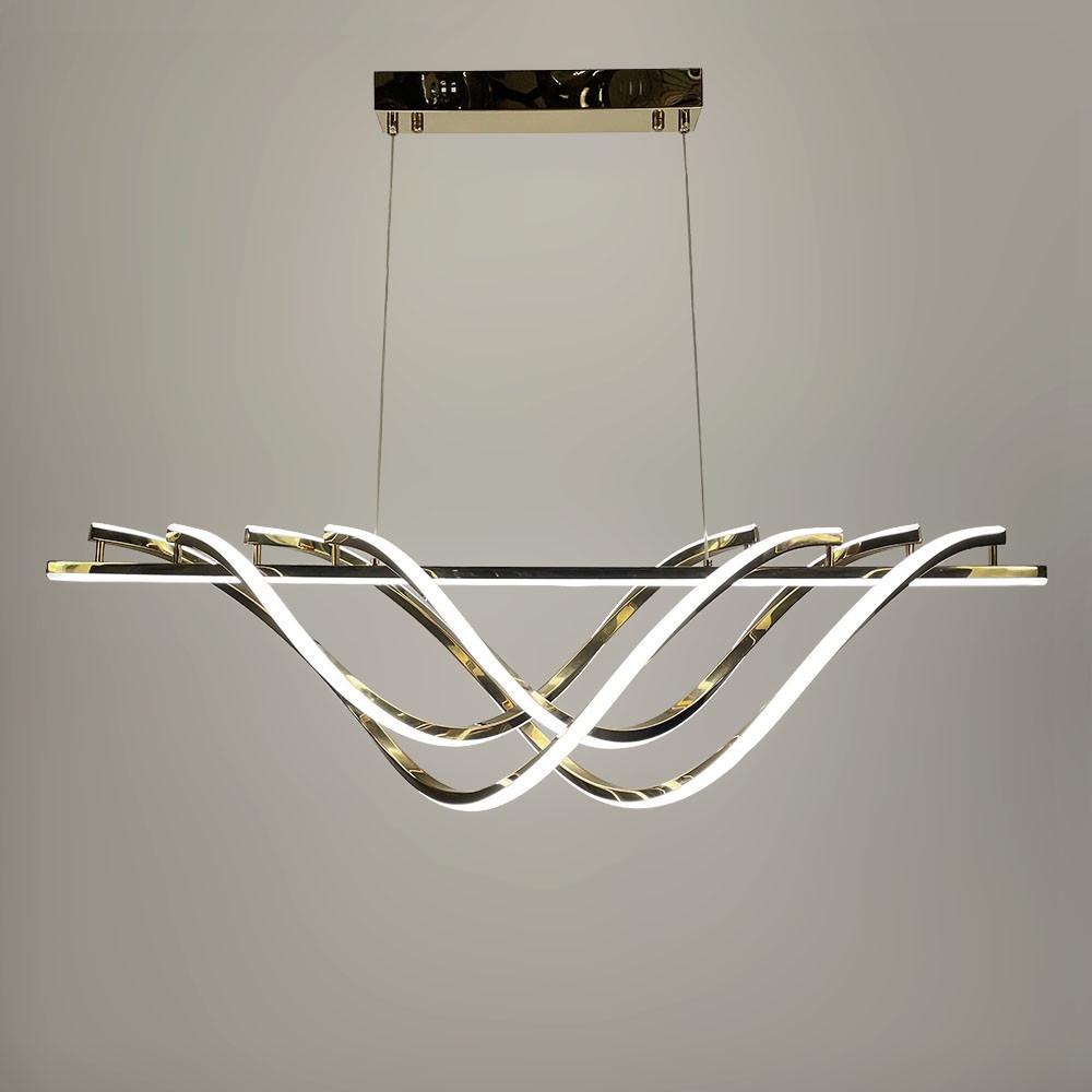 Люстра LED удлиненная 100 см Золотой (Y 406-1000 GD) - фото 4