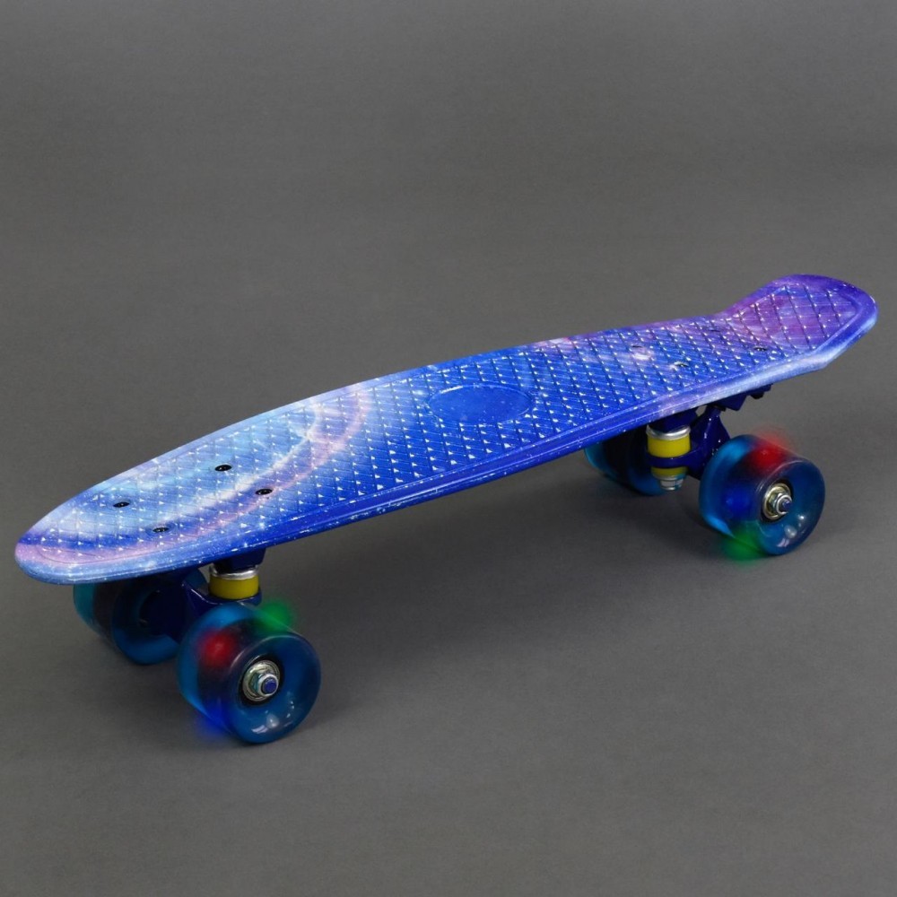 Пенниборд Penny Graffity 22" светящиеся колеса Galactic (2T2044)