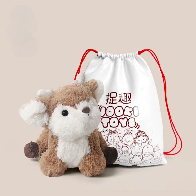 М'яка іграшка Jooki Оленятко Коричневий/Білий (30487782) - фото 2 М'яка іграшка Jooki Оленятко Коричневий/Білий (30487782) - фото 2