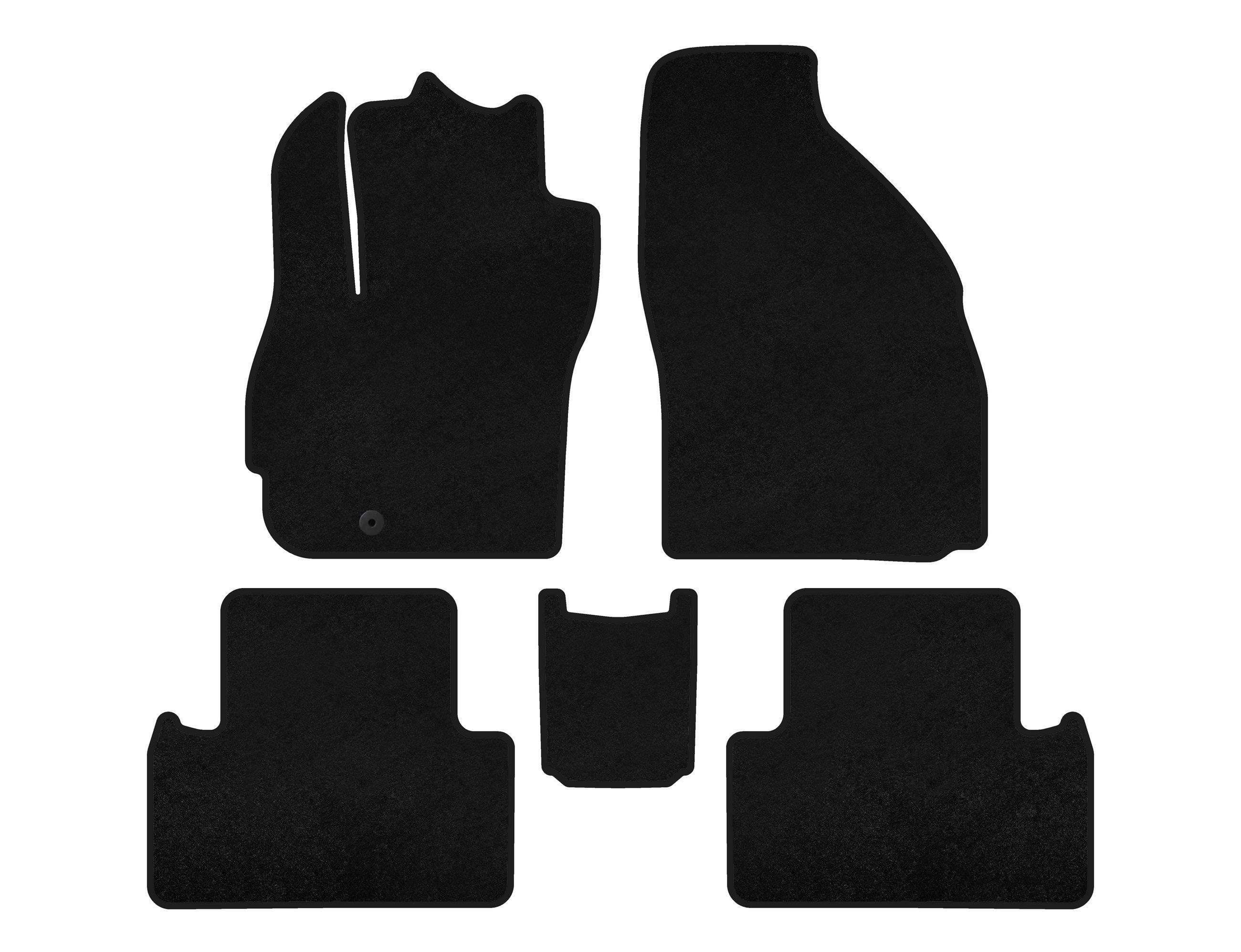 Коврики Digital Designs Classic для Mazda 5 2005-2009 гг. ткань Черный (136088)