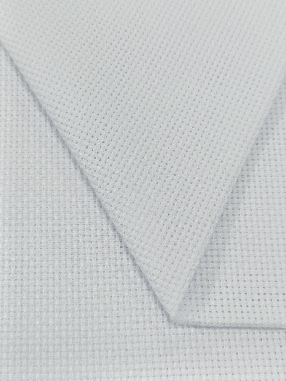 Канва для вышивки Аида-11 50х50 см Белый