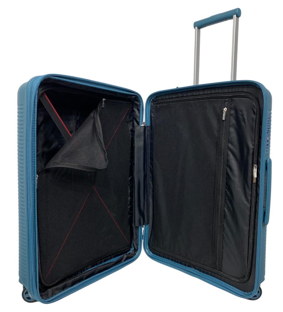 Валіза велика AIRTEX 252 поліпропілен L Морська хвиля - фото 3 Валіза велика AIRTEX 252 поліпропілен L Морська хвиля - фото 3