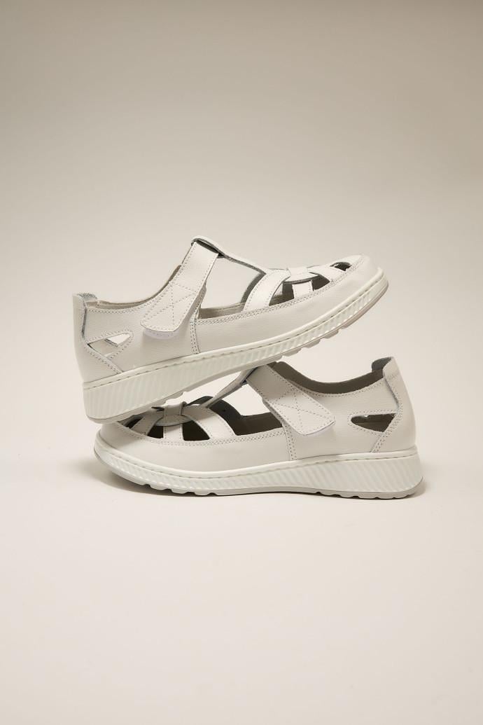 Сандалии женские ALLSY на платформе р. 39 Белый (195168) - фото 3