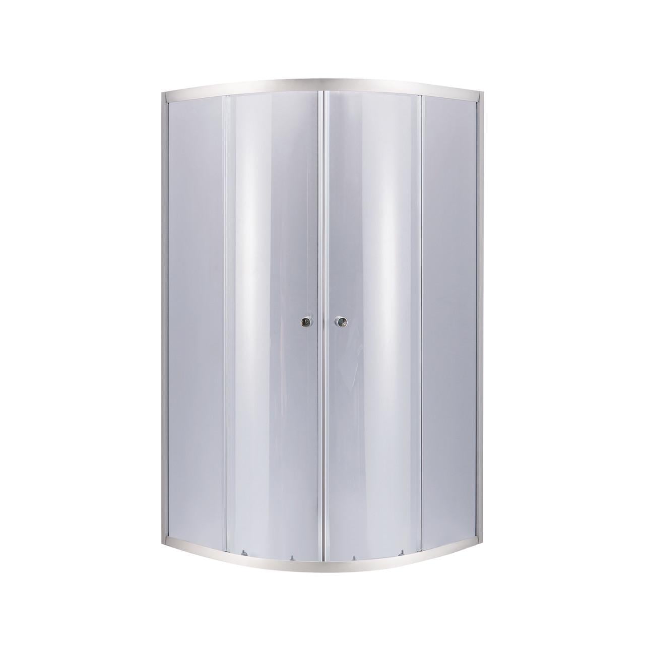 Душевая кабина Lidz Latwa SC80x80.SAT.LOW.GR стекло тонированное 4 мм без поддона (3137793070)