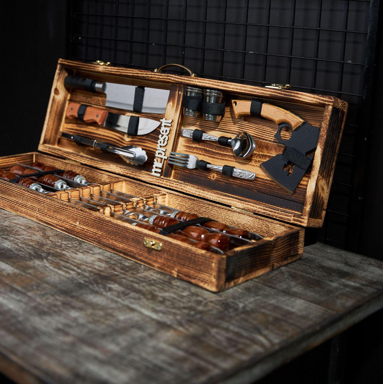 Набір шампурів Piknik-Profi №8 у кейсі (19305034)