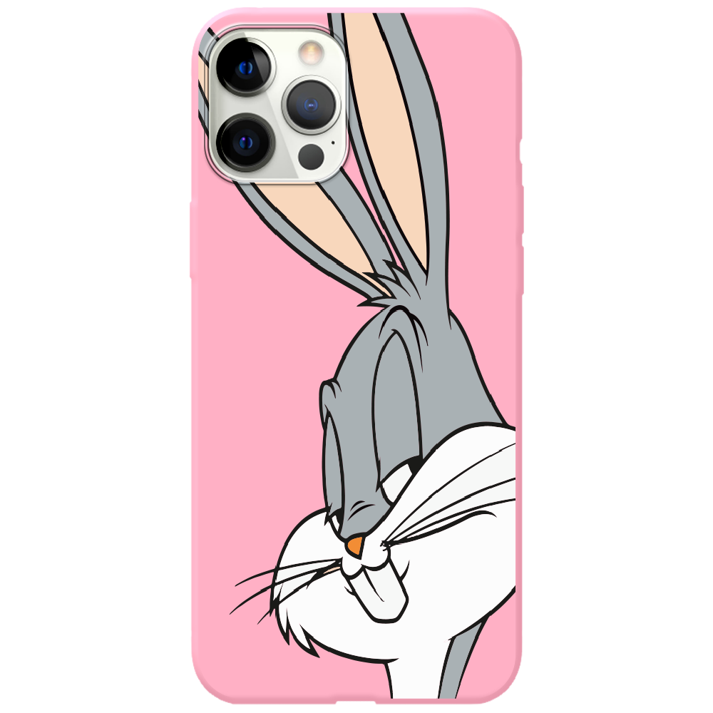 Чехол BoxFace iPhone 12 Pro Lucky Rabbit Розовый силикон (41086-bk81-43059)