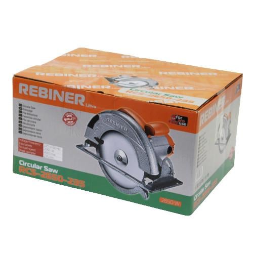 Циркулярная пила Rebiner RCS-2650 235 мм - фото 8