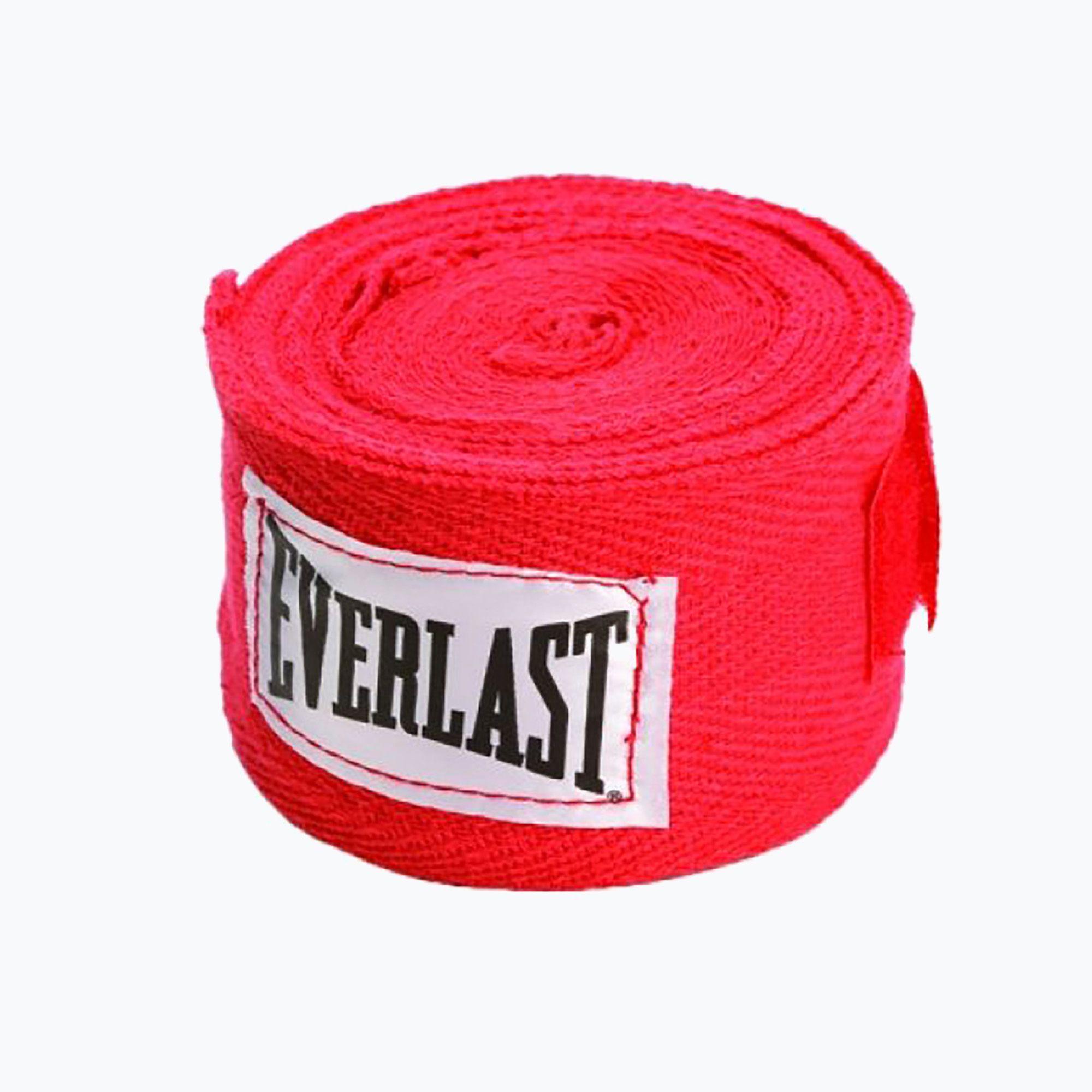 Бинты Everlast CLASSIC HAND WRAPS 120 X2 Unisex 120 304,8 см Красный (3616425550678) - фото 1