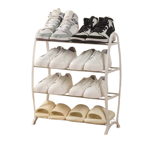 Полиця для взуття Stenson R97337 4-ярусна 46х20х54 см Білий (28100502) - фото 2
