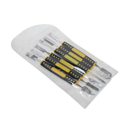 Набір лопаток двосторонніх для розкриття корпусів розбирання електроніки метал 6 шт. (811216) - фото 6 Набір лопаток двосторонніх для розкриття корпусів розбирання електроніки метал 6 шт. (811216) - фото 6