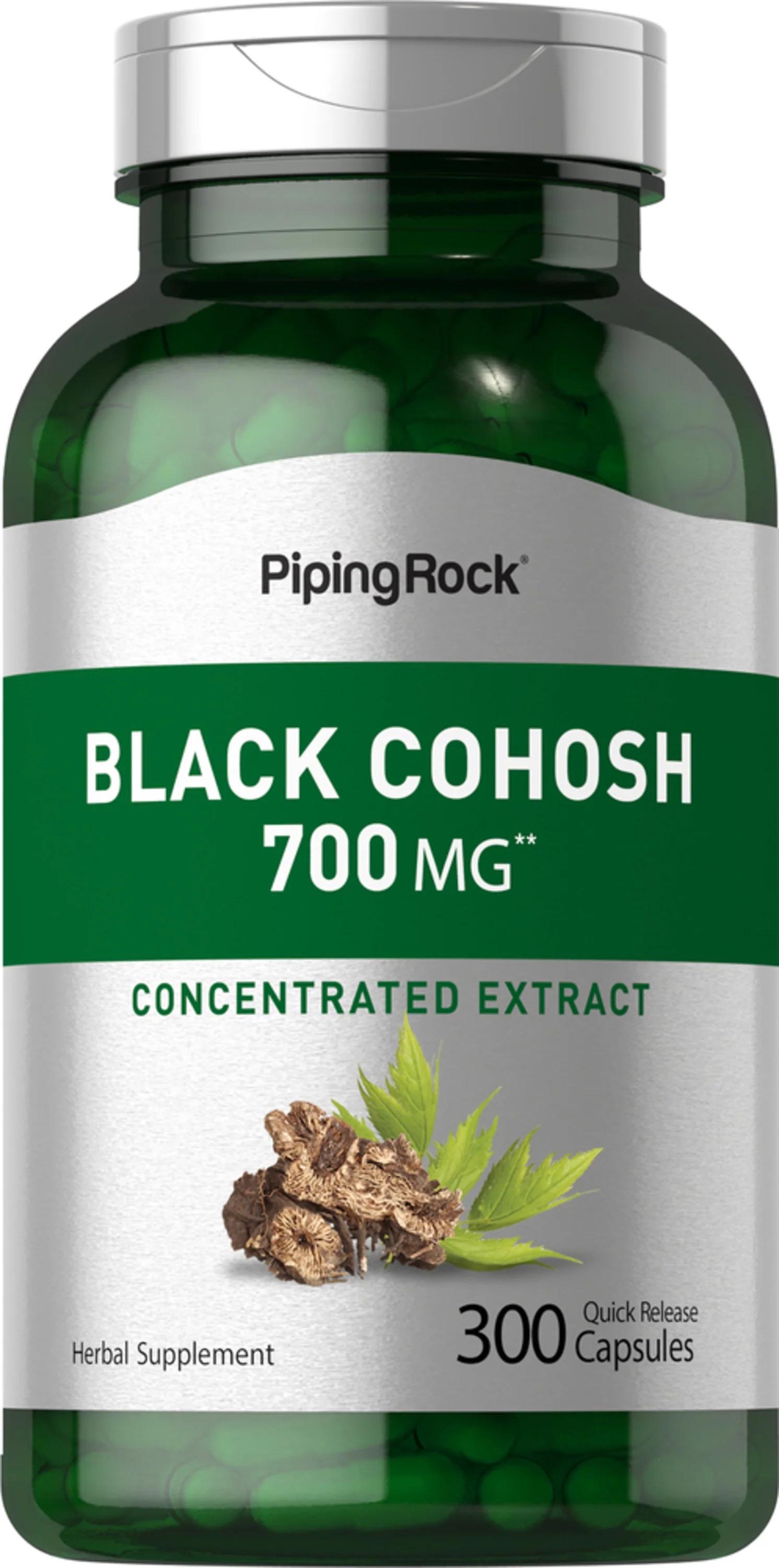 Цимицифуга Piping Rock Black Cohosh 700 mg 300 capsules