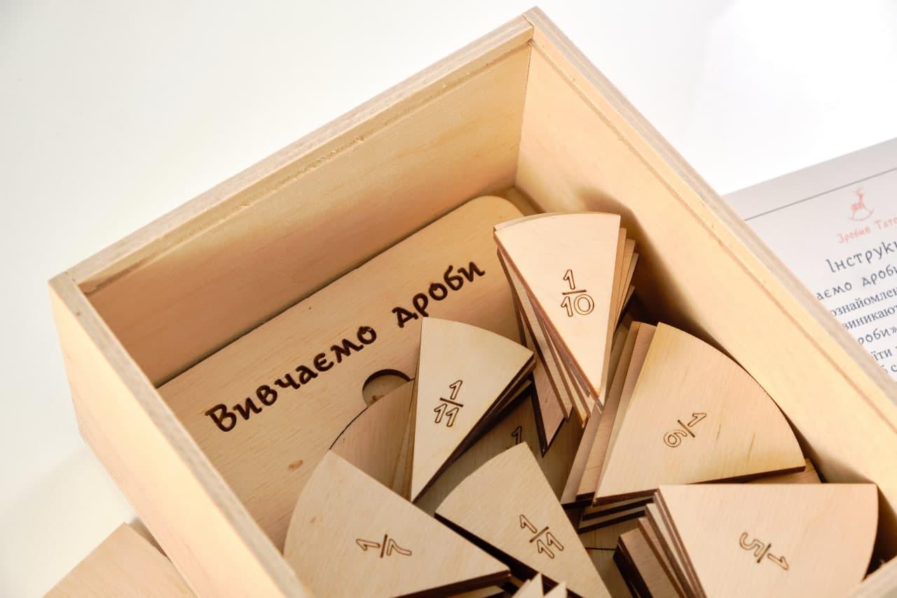 Набор Зробив Тато "Вивчаємо дроби" (RZ0004) - фото 5