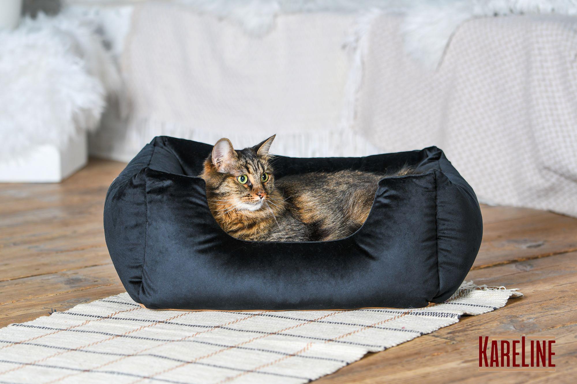 Лежанка для животных со съемным чехлом 54х40х16 см (30047/1) - фото 2 Лежанка для животных со съемным чехлом 54х40х16 см (30047/1) - фото 2