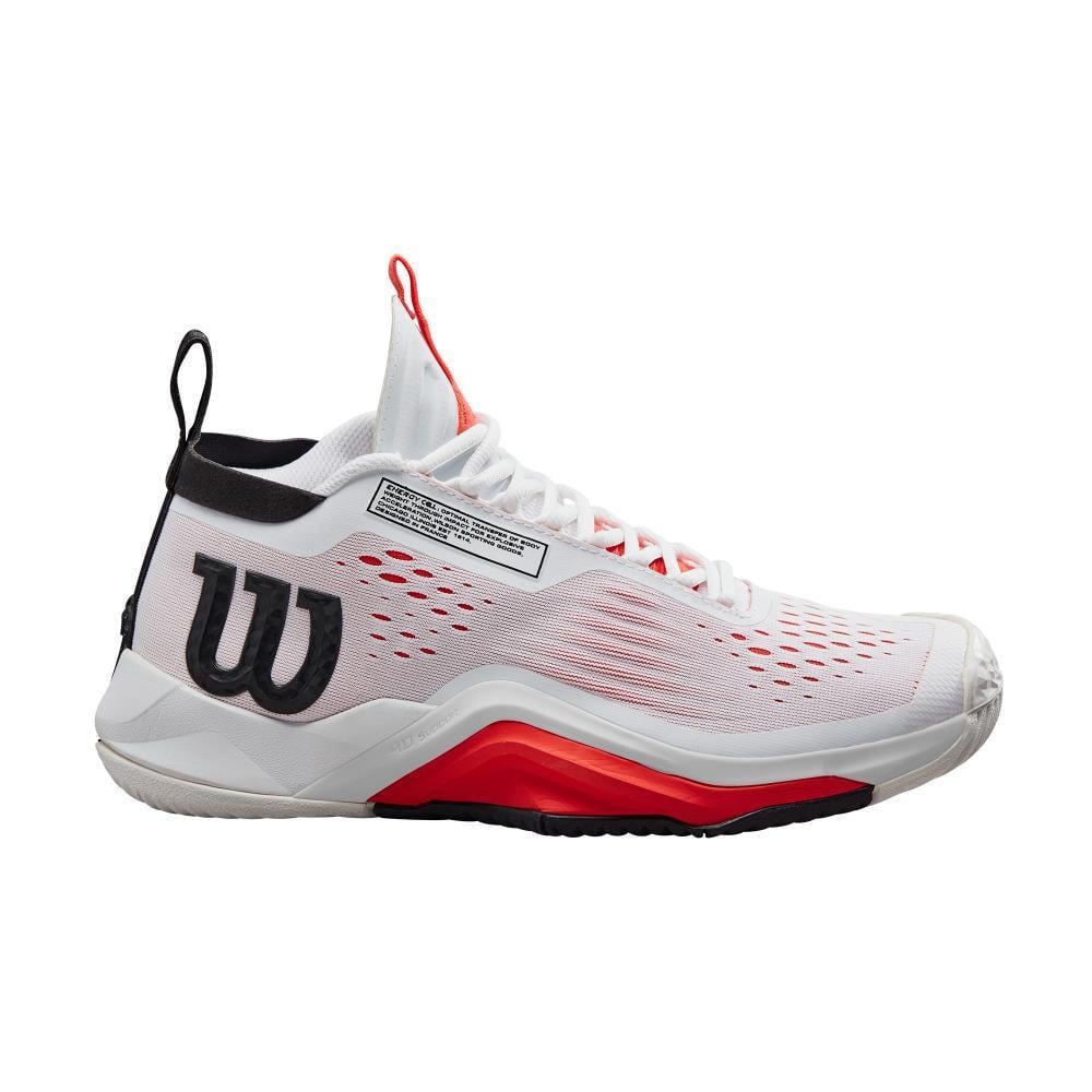 Кросcовки мужские Wilson RUSH PRO TOUR MID Wh/Bk/S US 10,5 р. 44 2/3 (WRS332040 44 2/3)