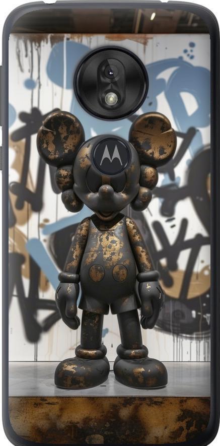 Чехол на Motorola Moto G7 Play Bronze kaws v2 (6098u-1656-42517)