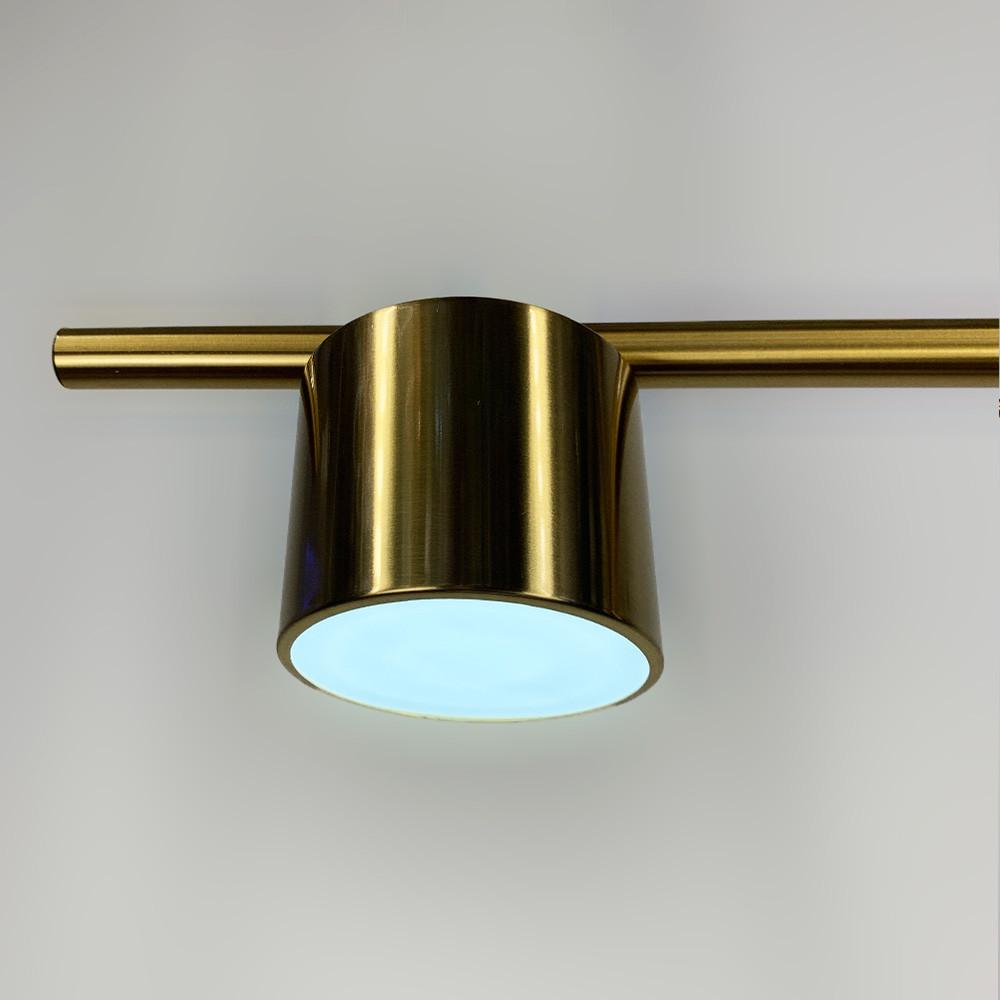 Люстра удлиненная CLYDE с 4-ю спотами Латунь (MJ 118/4 AB) - фото 6