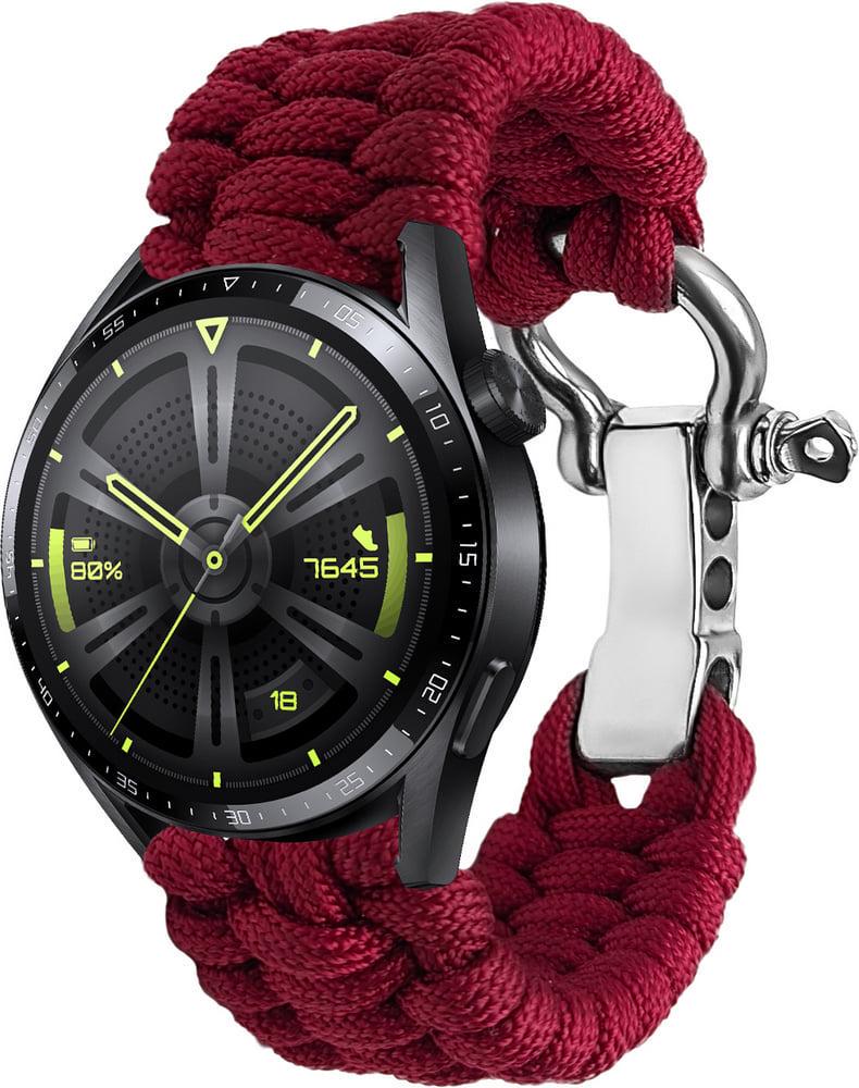 Ремешок из паракорда Ruper для смарт-часов Huawei Watch GT 4 46 мм Wine (38592-42) Ремешок из паракорда Ruper для смарт-часов Huawei Watch GT 4 46 мм Wine (38592-42)
