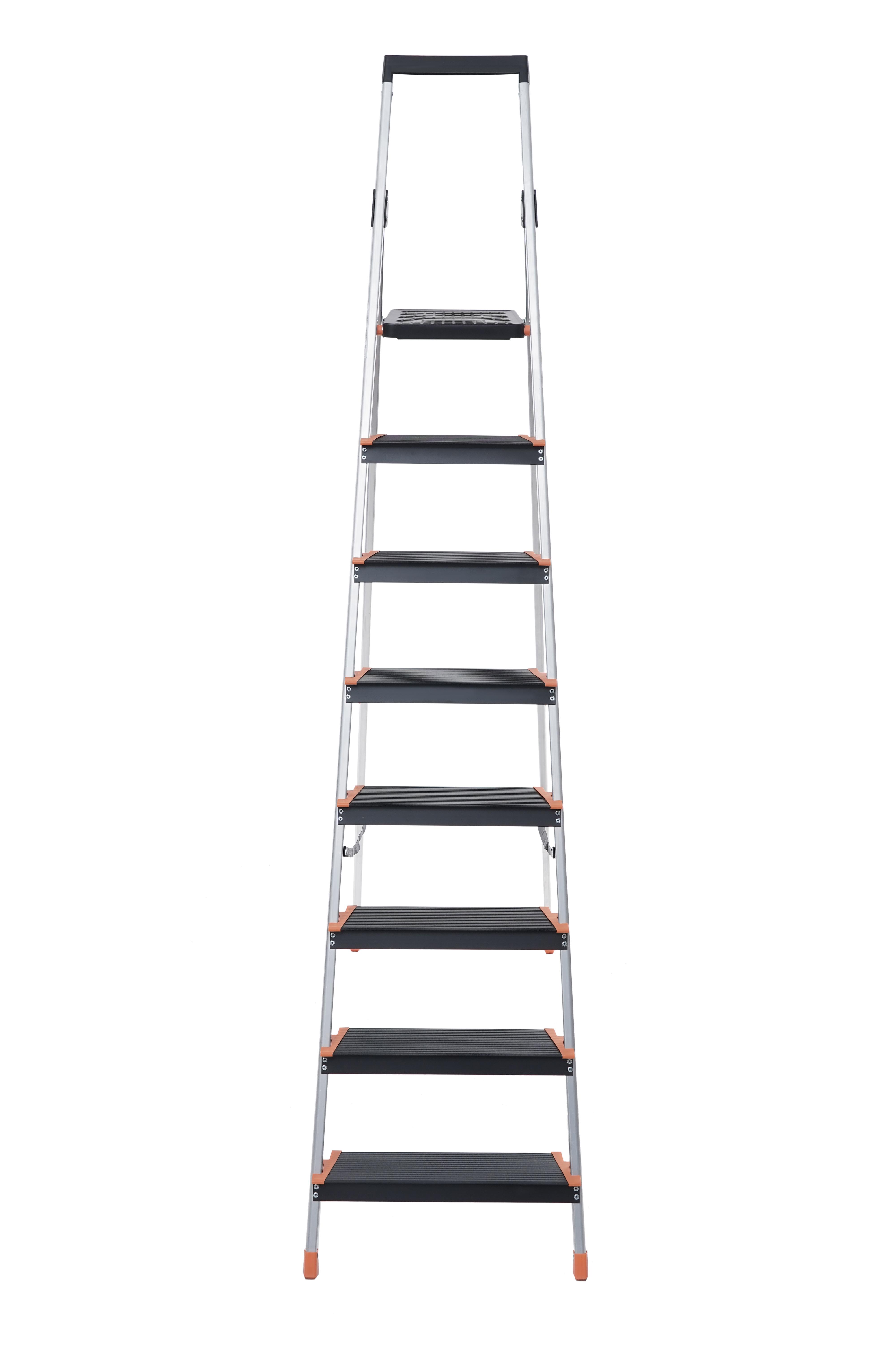 Стрем’янка алюмінієва Steppy Forta 8 на 8 сходинок (4018C) - фото 3 Стрем’янка алюмінієва Steppy Forta 8 на 8 сходинок (4018C) - фото 3