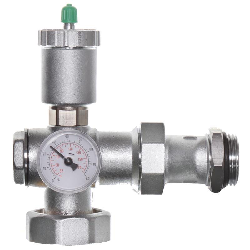 Смесительная группа термостатическая с эксцентриками Roho R71-100075 1"х3/4" (RO0150) - фото 4 Смесительная группа термостатическая с эксцентриками Roho R71-100075 1"х3/4" (RO0150) - фото 4