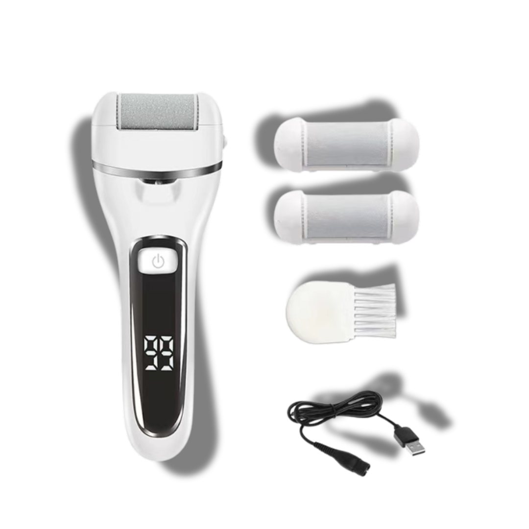 Пилка-пемза электрическая для ног аккумуляторная с LCD дисплеем (29545256)