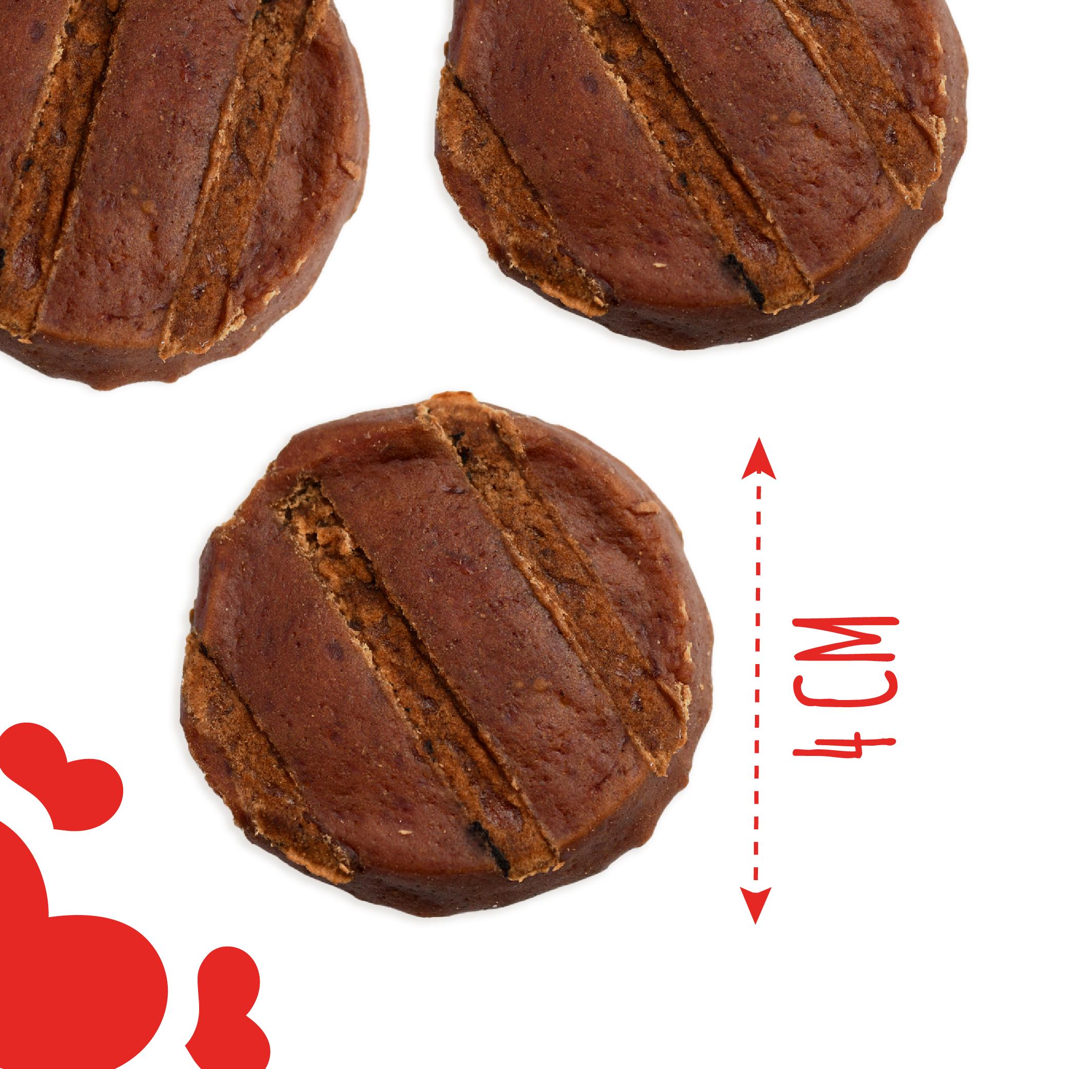 Ласощі для собак Mavsy Refined jerky медальйони з ягняти в гранатовому соусі з чебрецем від 3-х міс. 100 г - фото 2