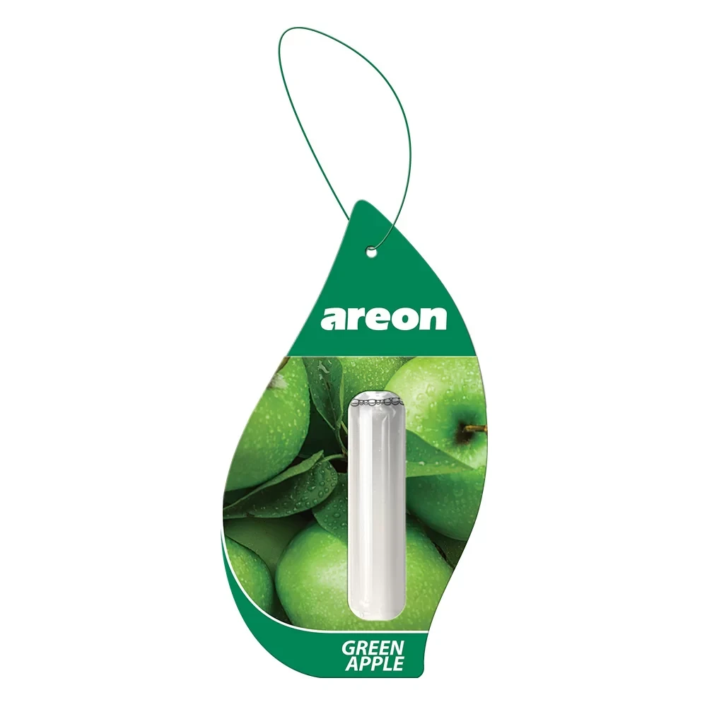 Ароматизатор на зеркало Areon Liquid Green Apple 5 мл (LR20)