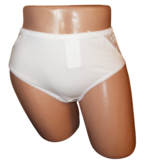 Женские трусы Mia M0139 с кружевом сзади 46-48 Белый (1464652962)