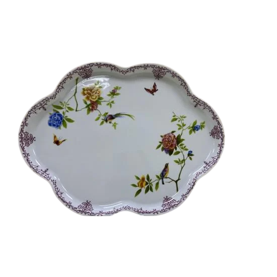 Блюдо овальное фарфоровое Rosenthal Garten der Geisha 41 см (10510 404521 12866)