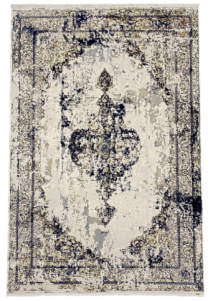 Ковер Arles As08B 2,0х2,9 м Grey/Dark Blue (5240-13)